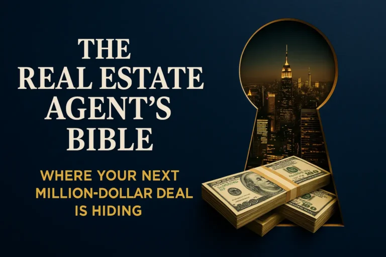The Real Estate Agent’s Bible – Where Your Next Million-Dollar Deal Is Hiding