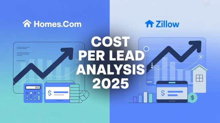 Homes.com vs Zillow 2025 comparison—cost per lead (CPL), CPA, and lead quality analysi