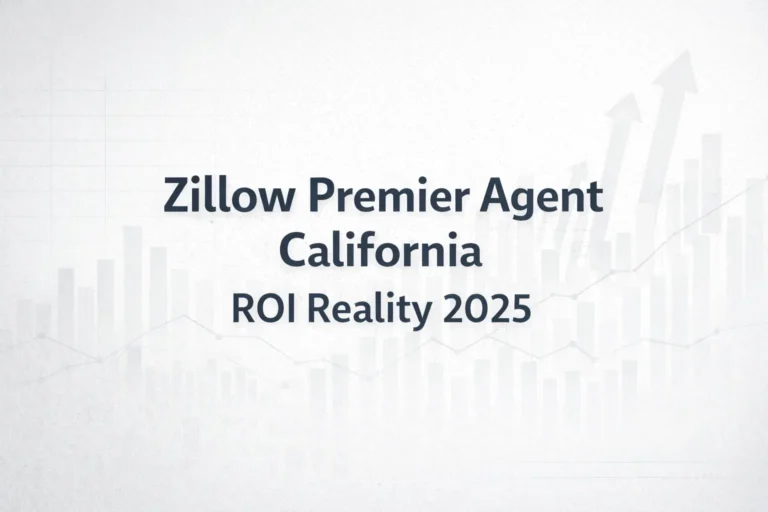 Zillow Premier Agent California ROI reality in 2025 with cost and performance analysis for real estate agents
